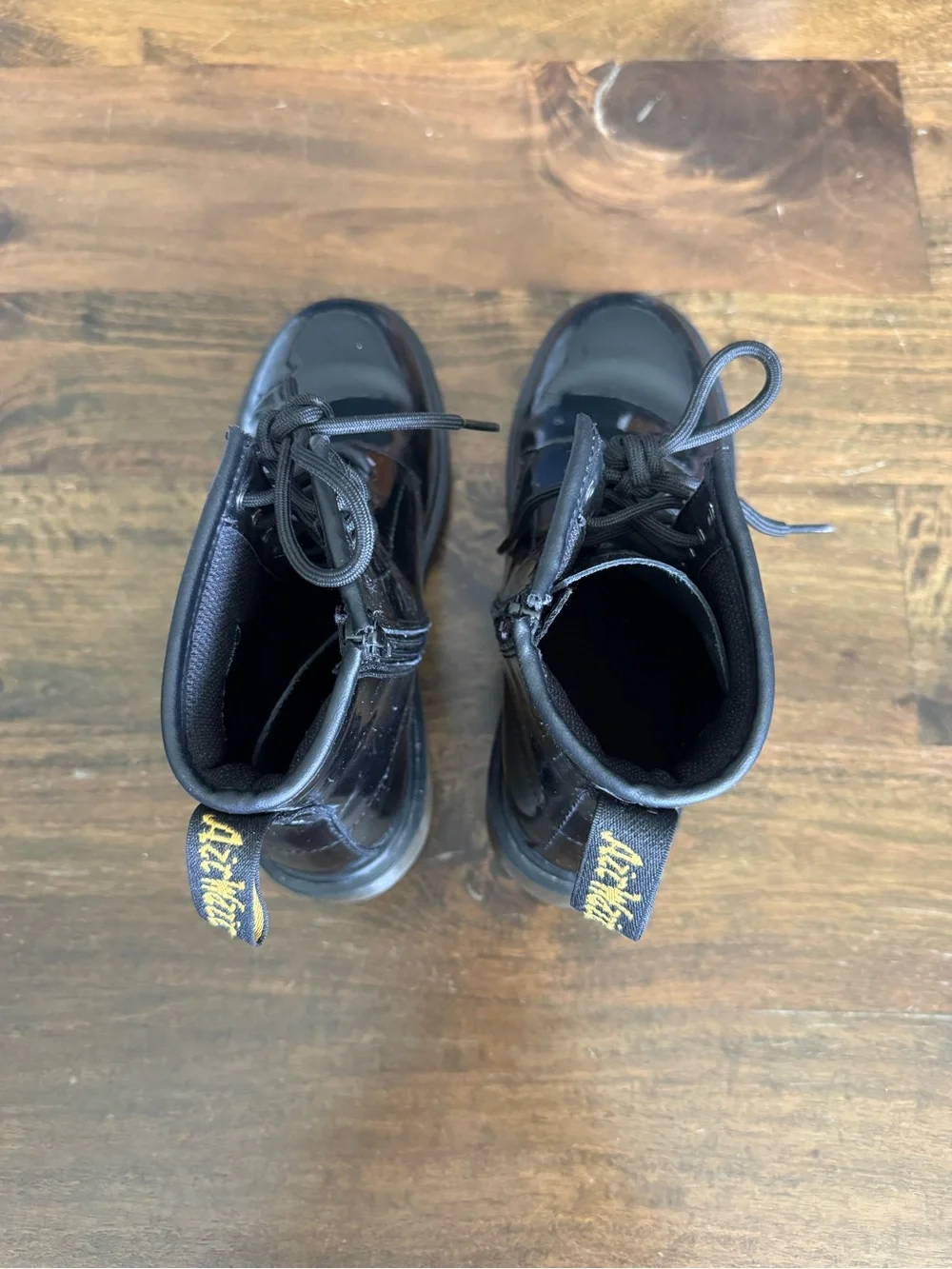 Dr. Martens glossy black